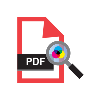 Preflight profile on ADOBE Acrobat including the given parameters of the PDF files control